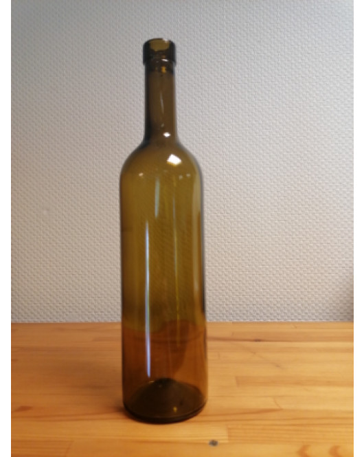 750ml Stikla Pudele Vīnam, brūna