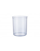 PP trauks apaļš 1000 ml ar vāku