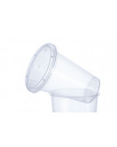 PP trauks apaļš 330 ml ar vāku