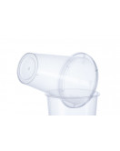 PP trauks apaļš 330 ml ar vāku