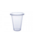 PP trauks apaļš 330 ml ar vāku